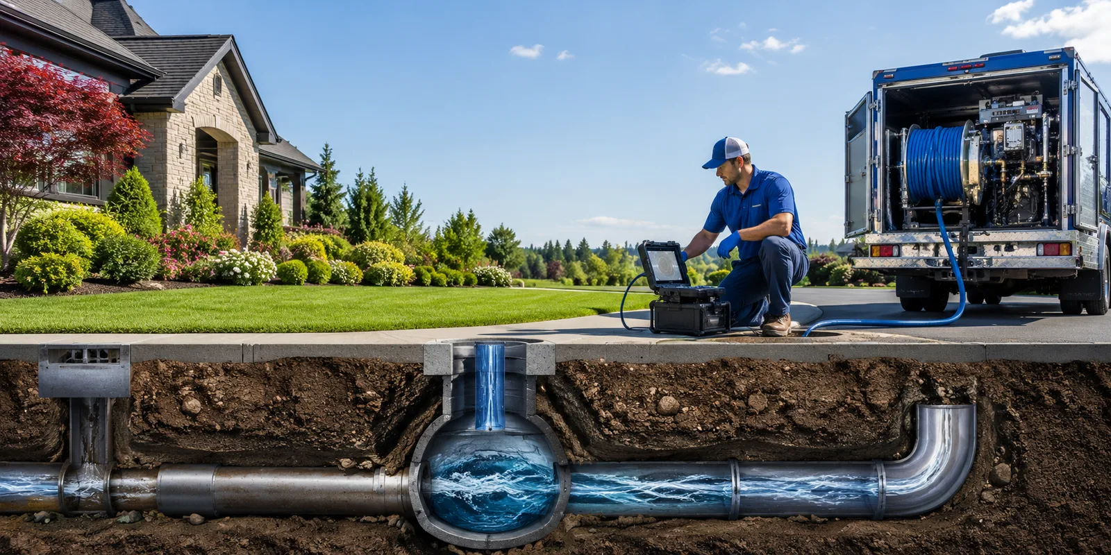 Drainage restoration information for Brownsville, WI